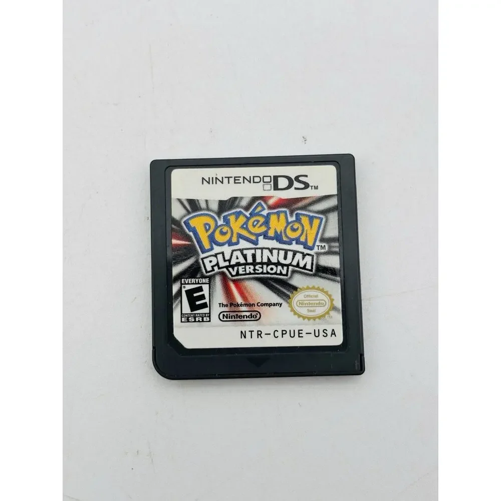 Pokemon Platinum Version Nintendo DS Authentic Cartridge Only Tested Works